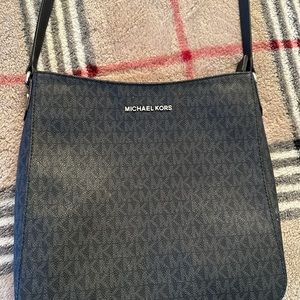 Used Large Michael Kors Black Crossbody